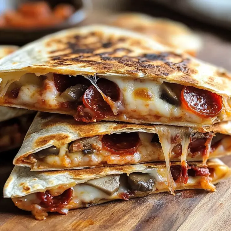 5-Ingredient Pizza Quesadillas