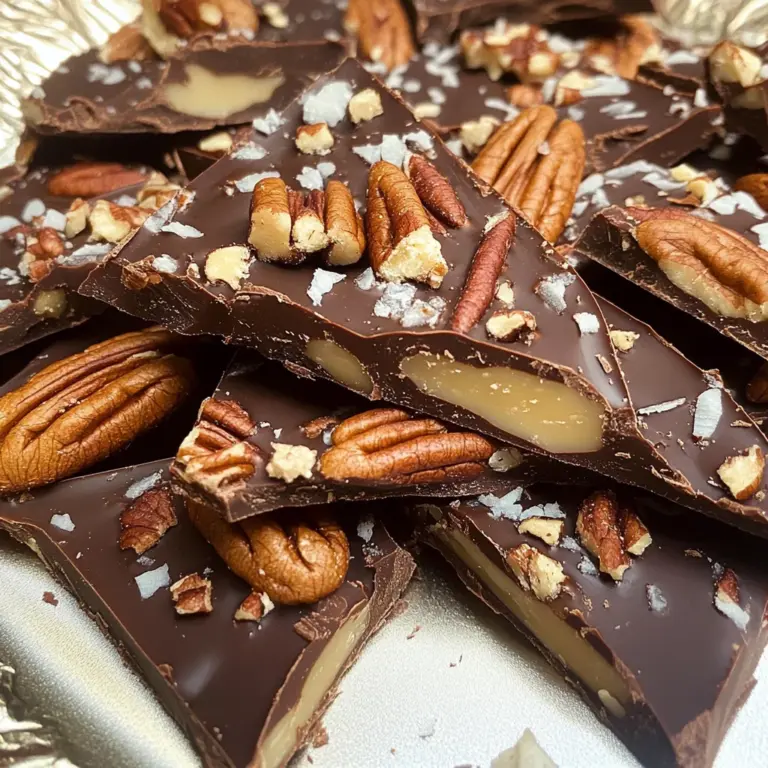 Carb-less Chocolate Peanut Butter Pecan Bark