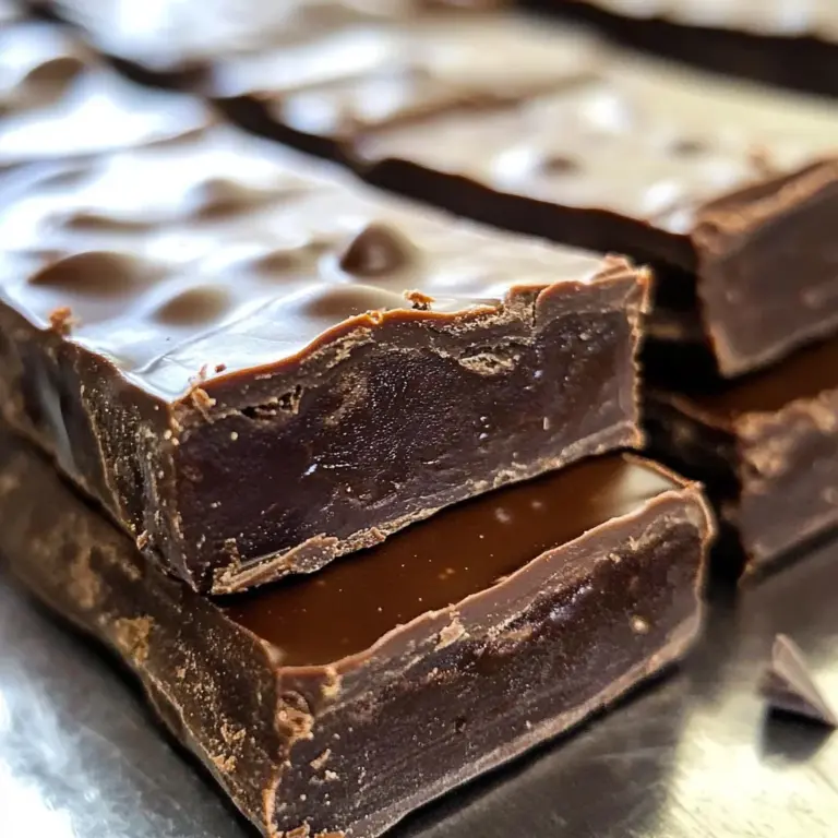 Chocolate Workout Bars