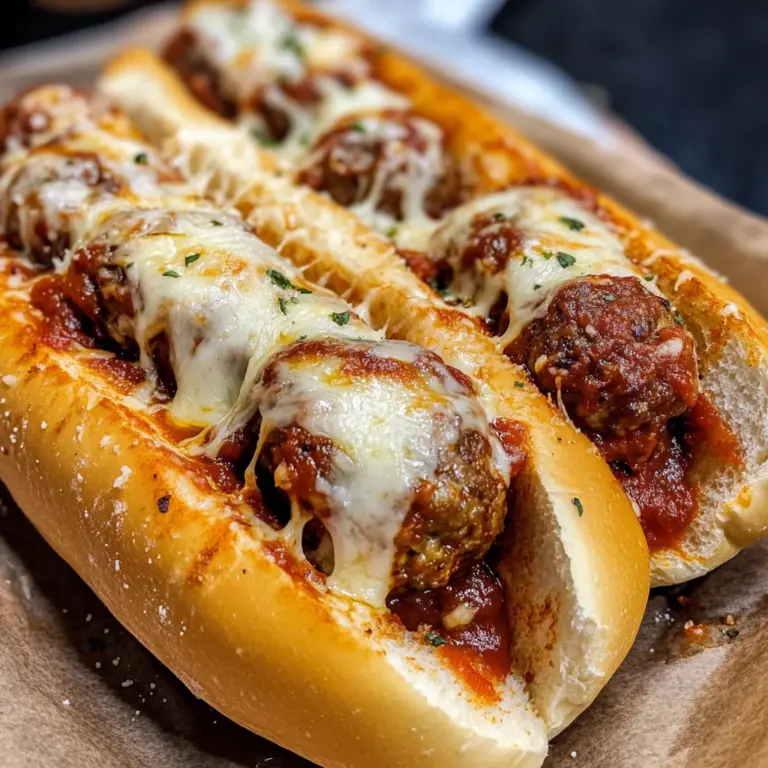 Easy Weeknight Meatball Sub