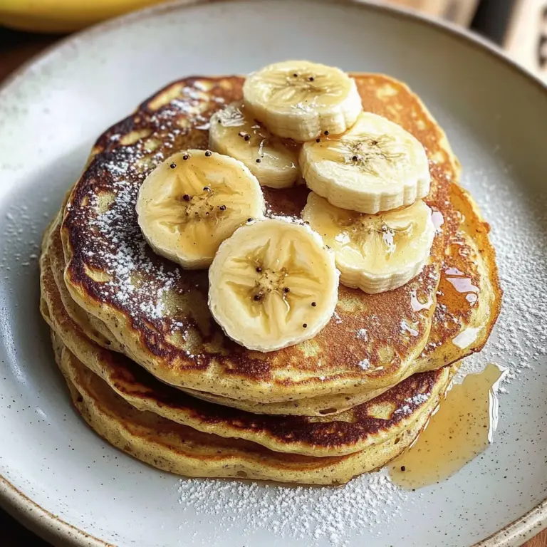 Flourless Banana & Protein Powder Pancakes