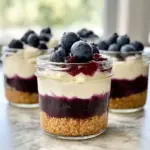 High Protein Cheesecake Jars