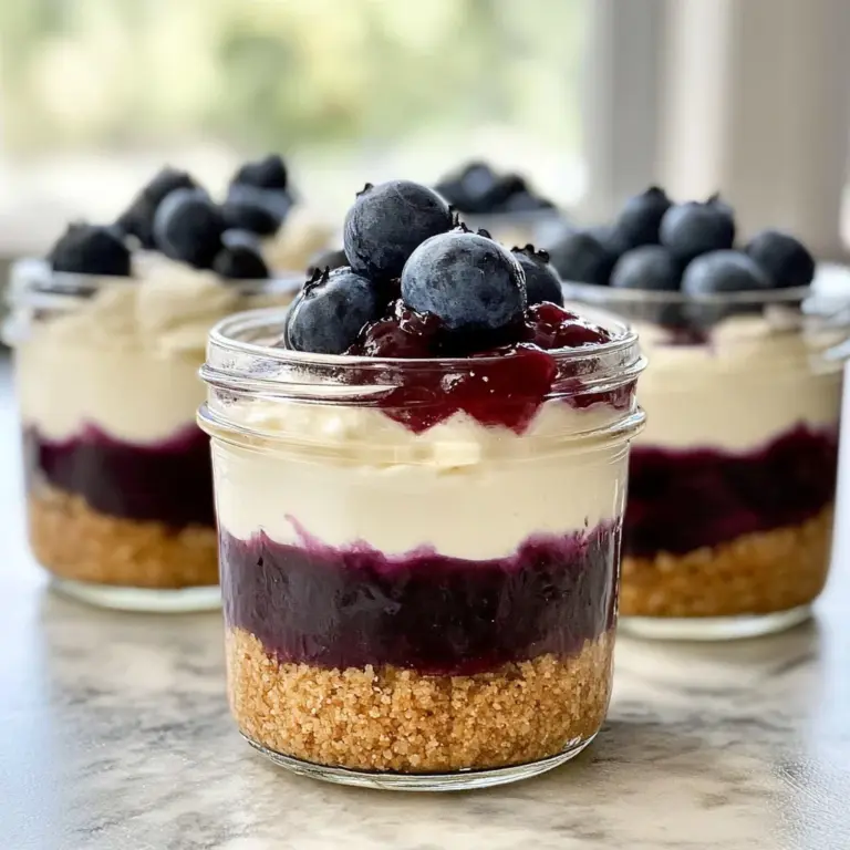 High Protein Cheesecake Jars