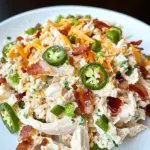 KETO JALAPENO POPPER CHICKEN SALAD