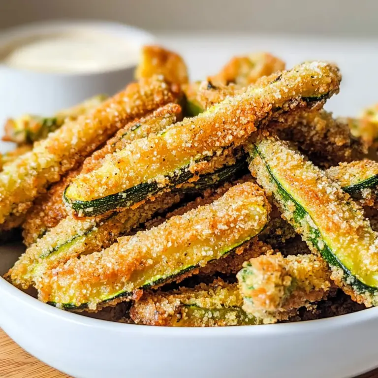 Keto Zucchini Fries