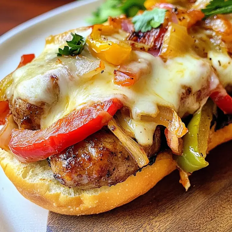 Loaded Italian Sausages