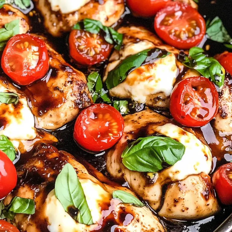 One Pan Balsamic Chicken