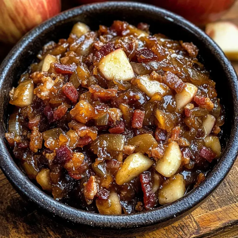 Apple Whiskey Turkey Bacon Jam