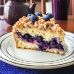 Blueberry Cream Cheese Crumb Cake