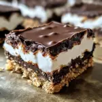 Chocolate Marshmallow Cookie Bars