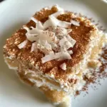 Coconut Rum (Coquito) Tiramisu