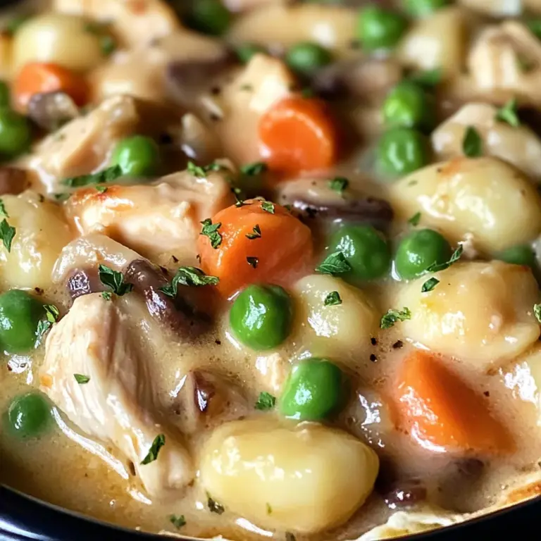 Creamy Chicken and Gnocchi Pot Pie Recipe