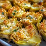 Crispy Parmesan Artichoke Hearts