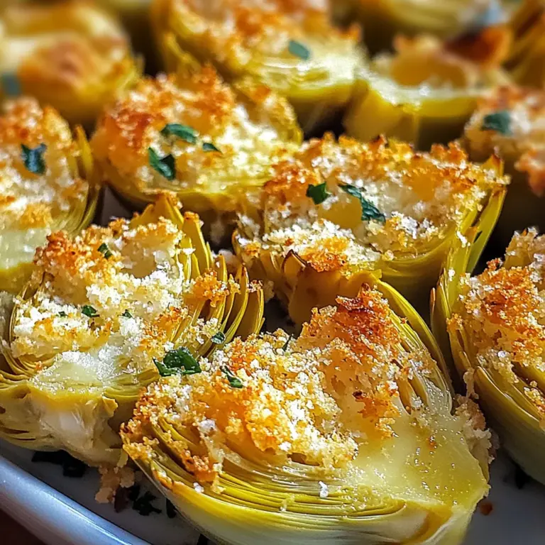 Crispy Parmesan Artichoke Hearts