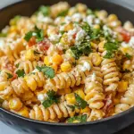 Easy Mexican Street Corn Pasta Salad