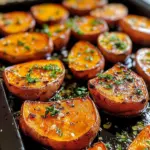 Garlic Butter Roasted Sweet Potatoes: A Delicious and Easy Recipe