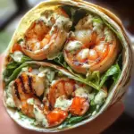 Grilled Shrimp Caesar Wraps
