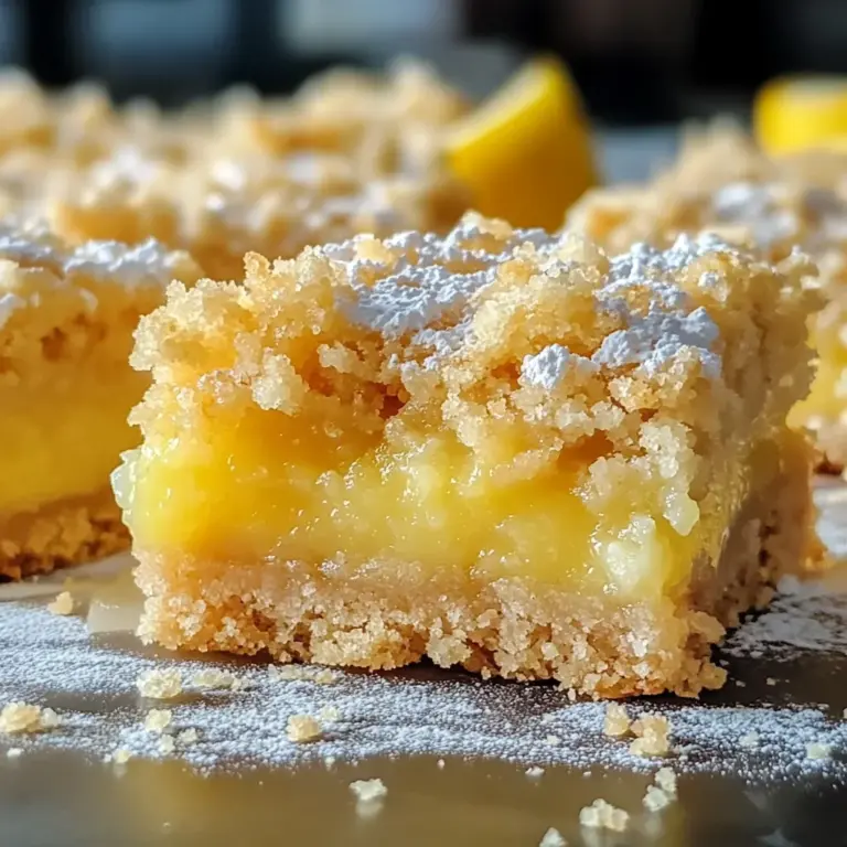 Lemon Crumb Bars