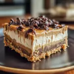 No Bake Peanut Butter Cheesecake Bars