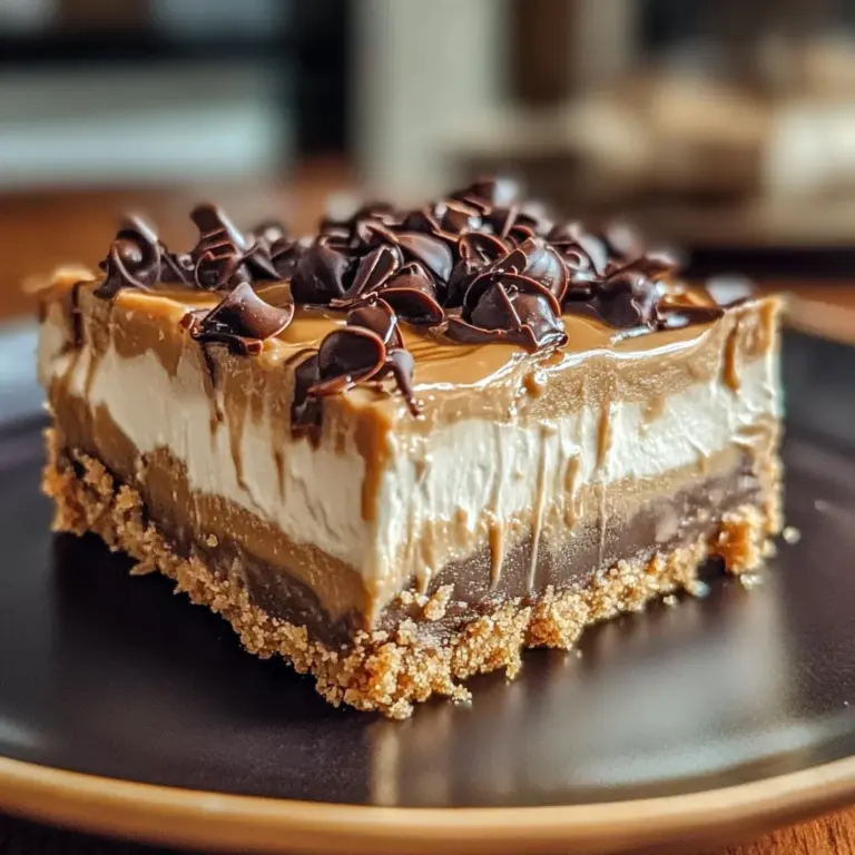 No Bake Peanut Butter Cheesecake Bars