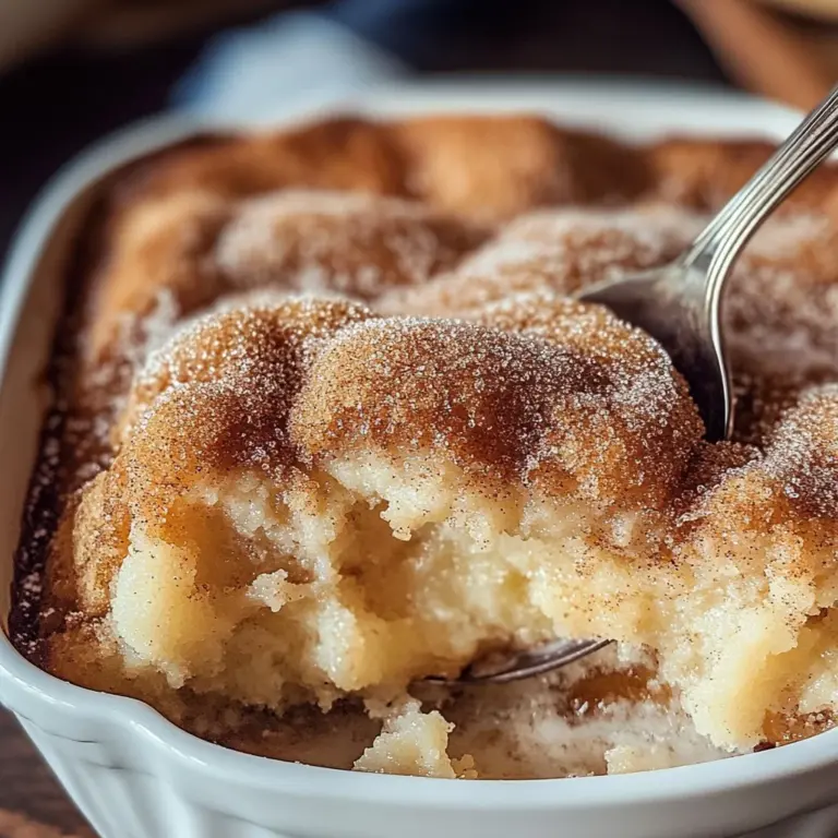 Snickerdoodle Cobbler