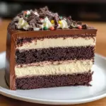 Tuxedo Cake – Triple Chocolate Mousse Cake